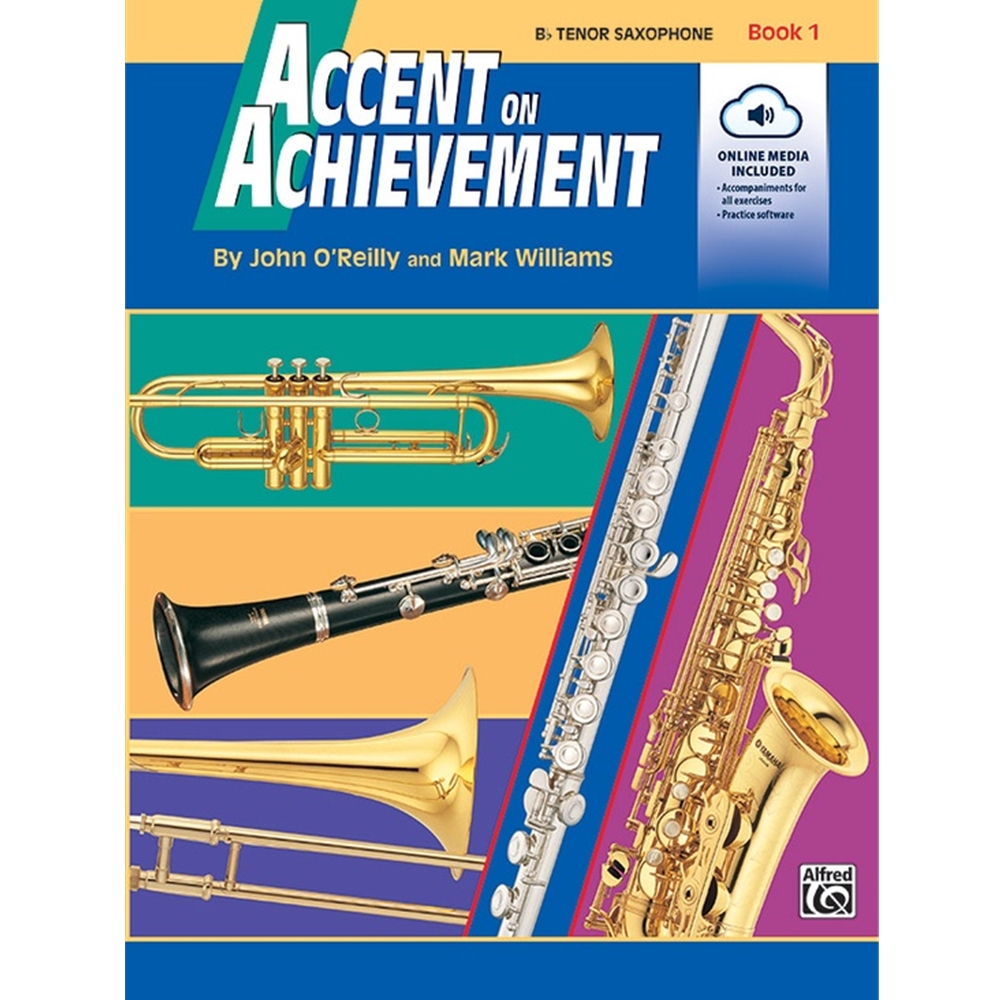 Accent on Achievement, Book 1 [B-flat Tenor Saxophone] Book & CD