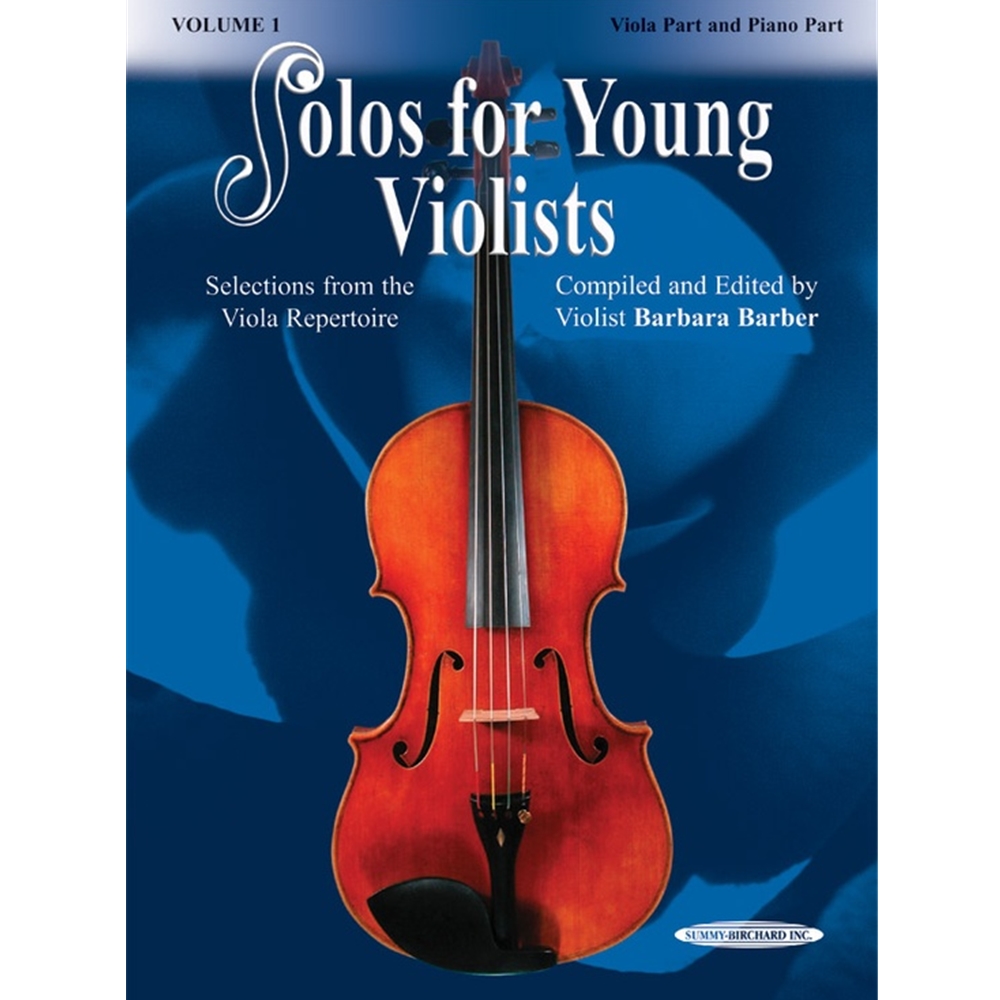 Solos For Young Violists Viola Part and Piano Acc., Volume 1 [Viola] Book