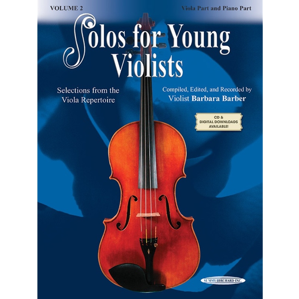 Solos For Young Violists Viola Part and Piano Acc., Volume 2 [Viola] Book
