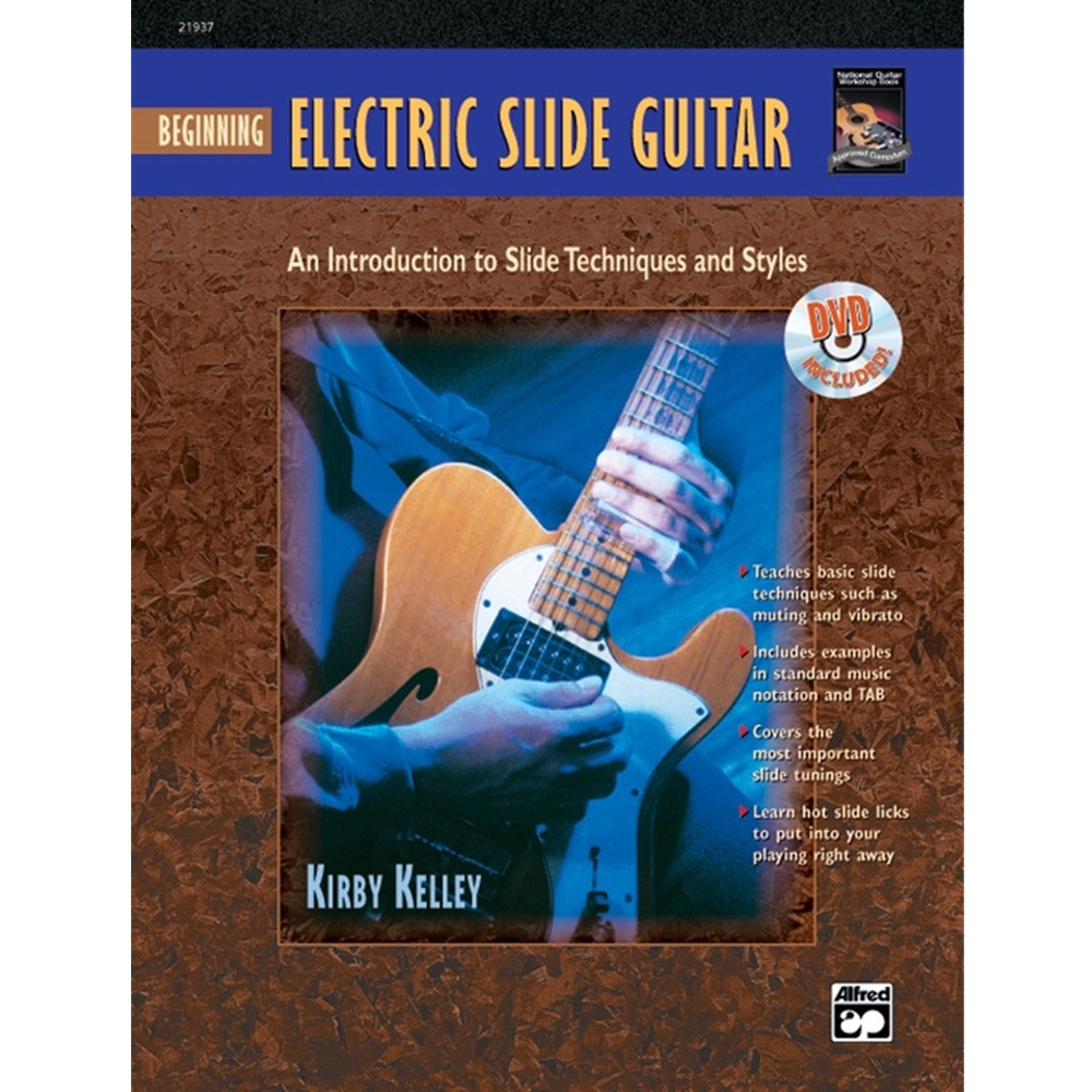 Beginning Electric Slide Guitar [Guitar] Book & DVD