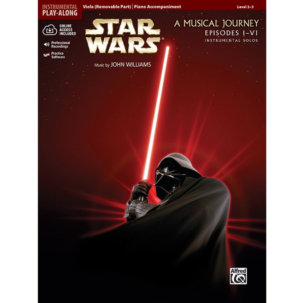 Star Wars® Instrumental Solos For Strings (Movies I-VI) [Viola] Book & Online Audio/Software
