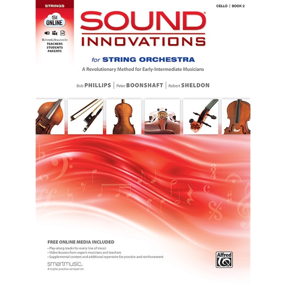 Sound Innovations For String Orchestra, Book 2 [Cello] Book & Online Media