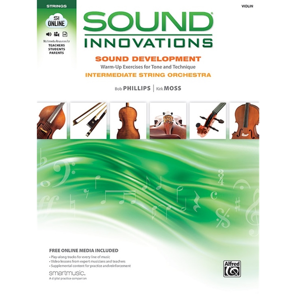 Sound Innovations For String Orchestra: Sound Development(Intermediate) [Violin] Book & Online Media