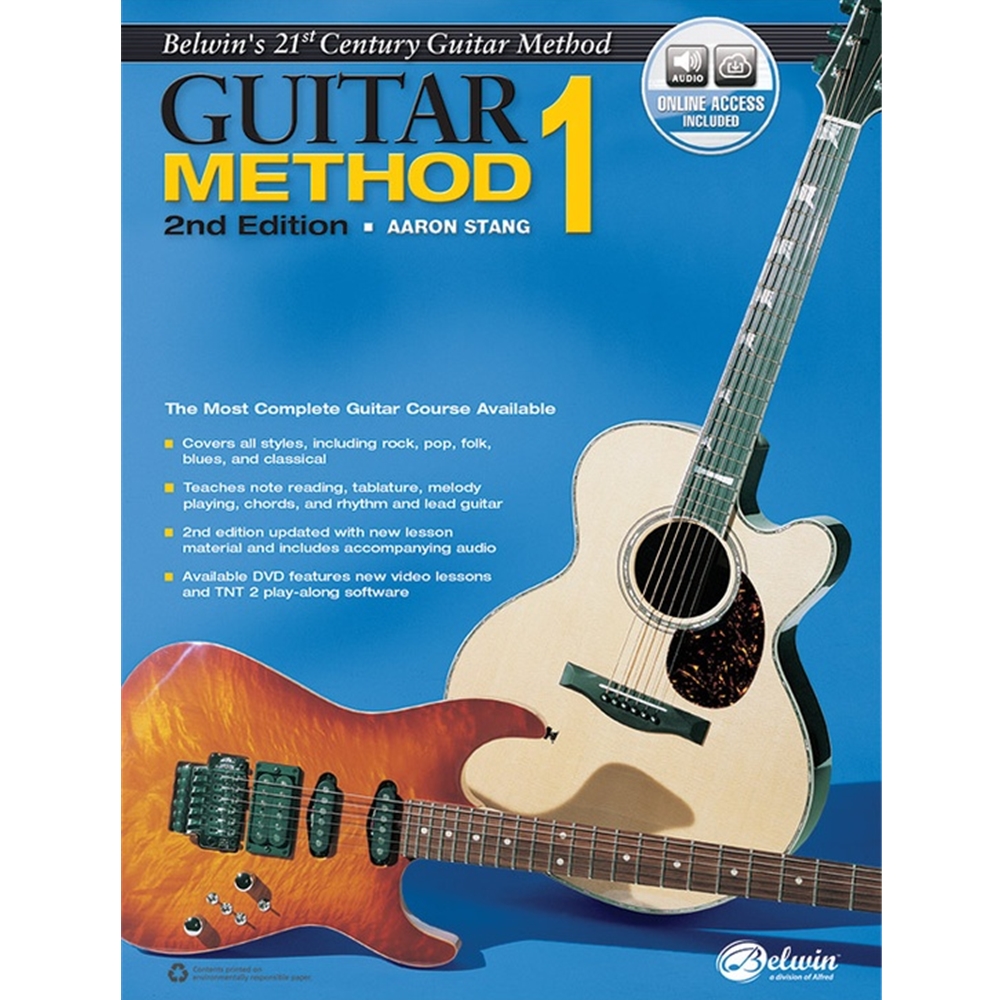 Belwin's 21st Century Guitar Method 1 (2nd Edition) [Guitar] Book & Online Audio
