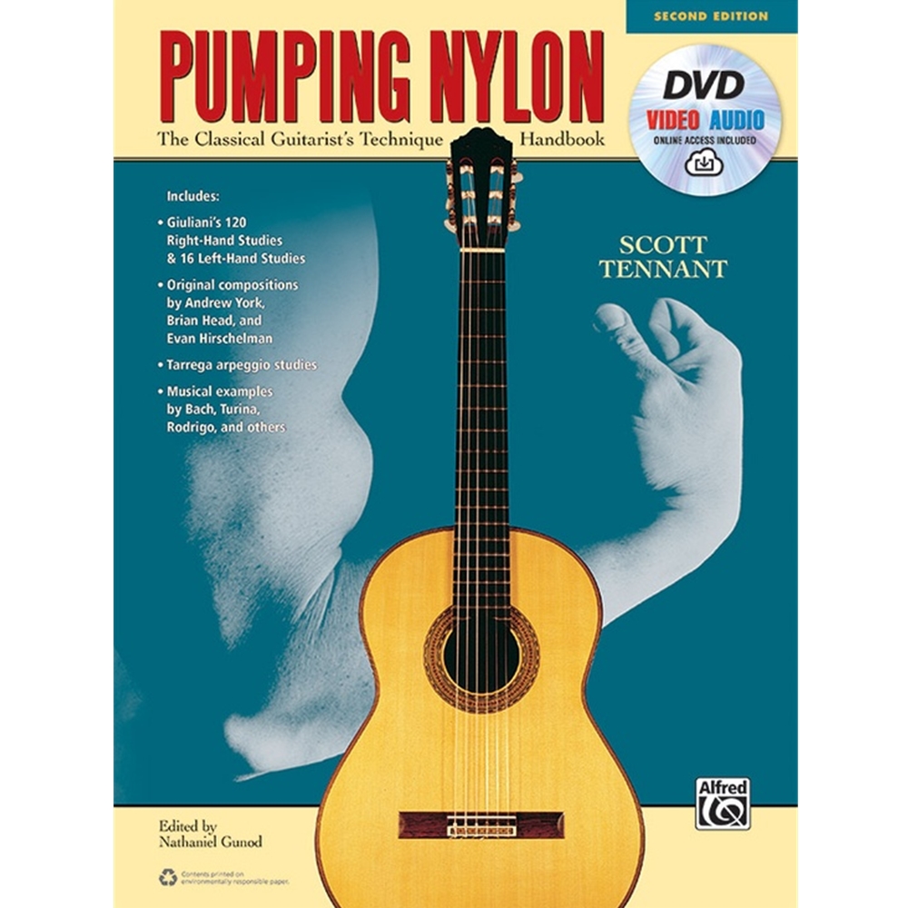 Pumping Nylon (Second Edition) [Guitar] Book, DVD & Online Video/Audio