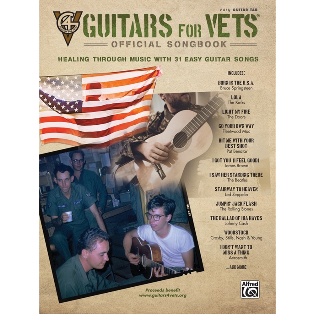 Guitars For Vets: official Songbook [Guitar] Book