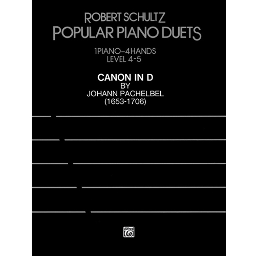Canon in D Advanced Piano Duet (1 Piano, 4 Hands) Sheet Sheet