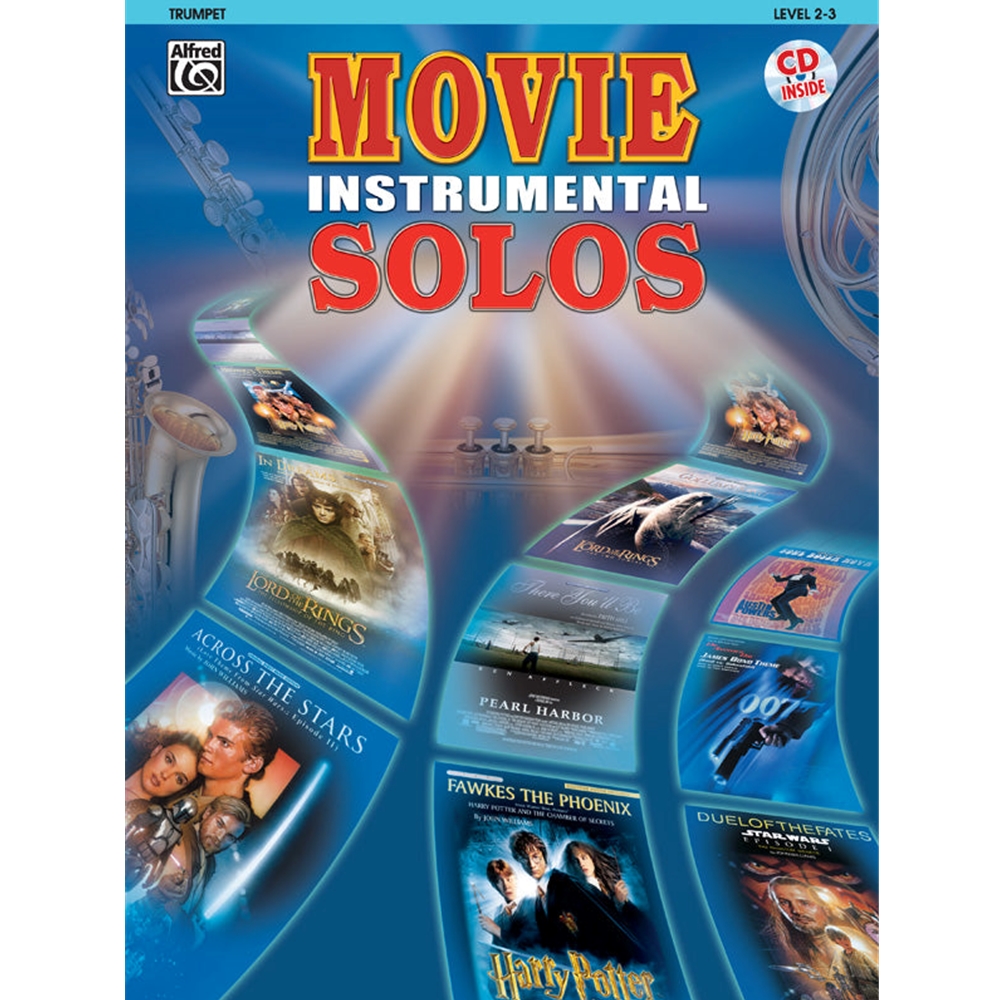 Movie Instrumental Solos [Trumpet] Book & Online Audio/Software