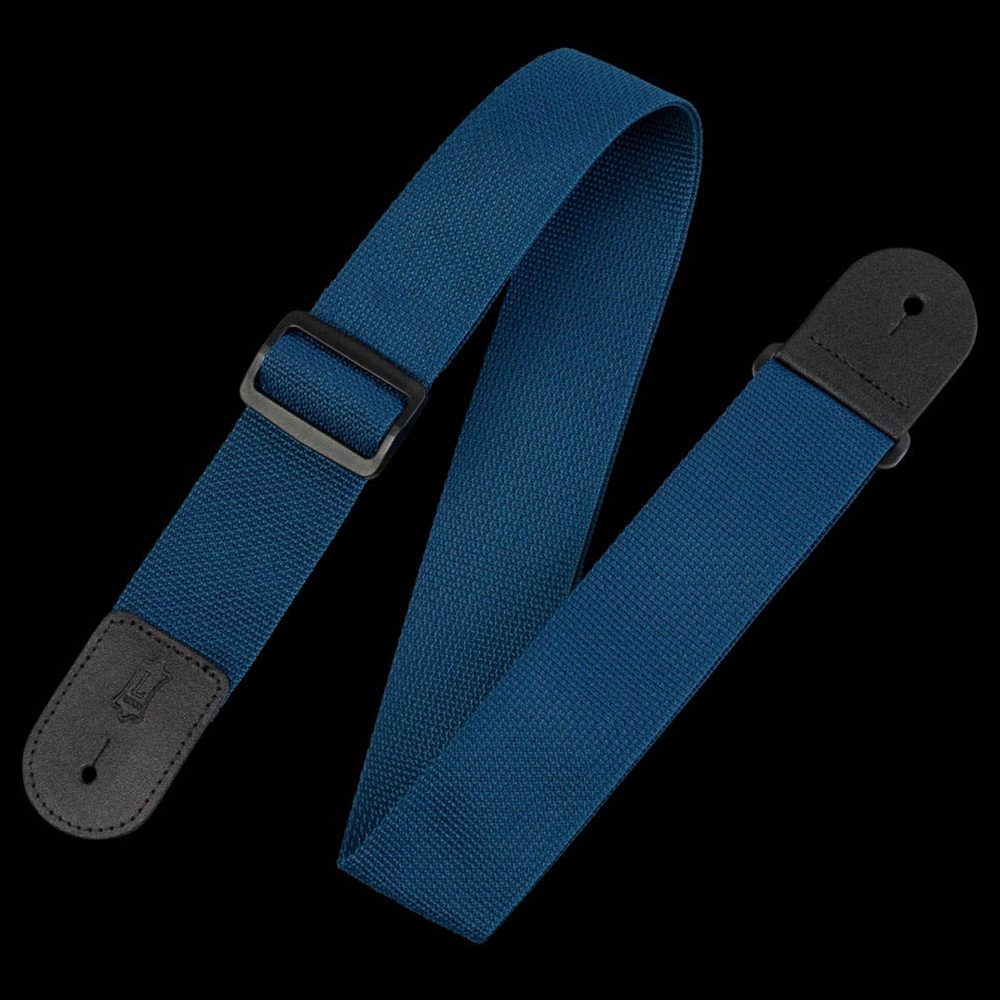 Levy's Leathers M8POLY-NAV 2" Polypropylene Guitar Strap, Navy Blue