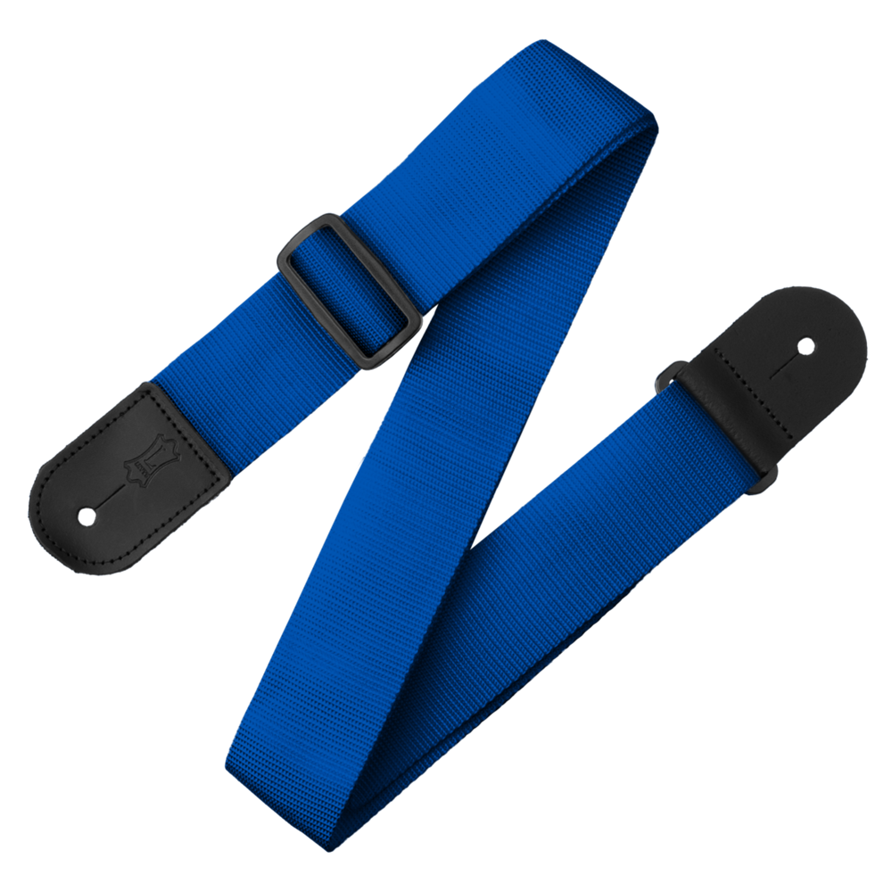 Levy's Leathers M8POLY-ROY 2" Polypropylene Guitar / Bass Strap, Royal Blue
