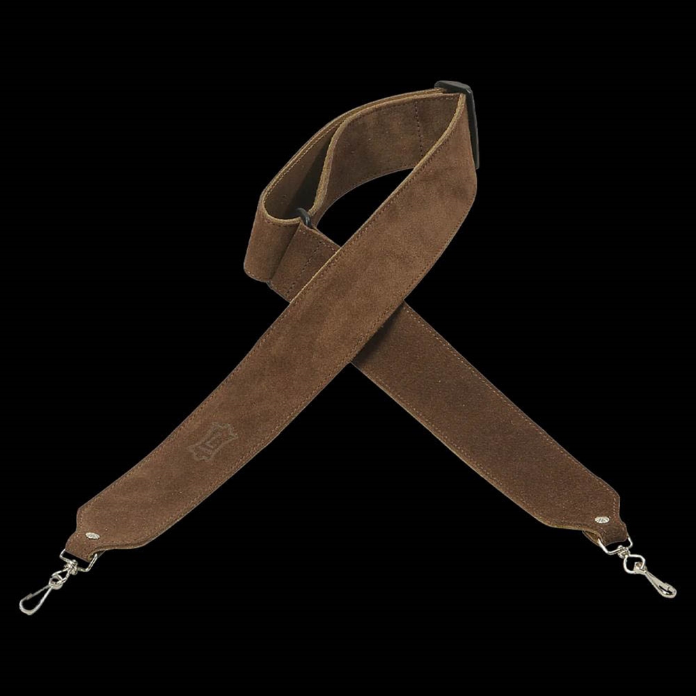 Levy's Leathers M9S-BRN Suede Banjo Strap - Brown