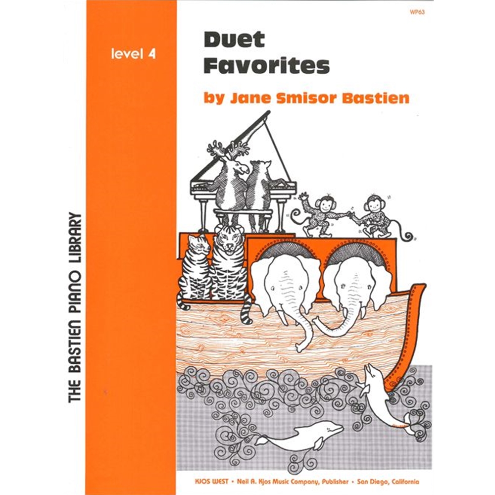 Piano Library DUET FAVORITES LEVEL 4 WP63 - MARKDOWN!