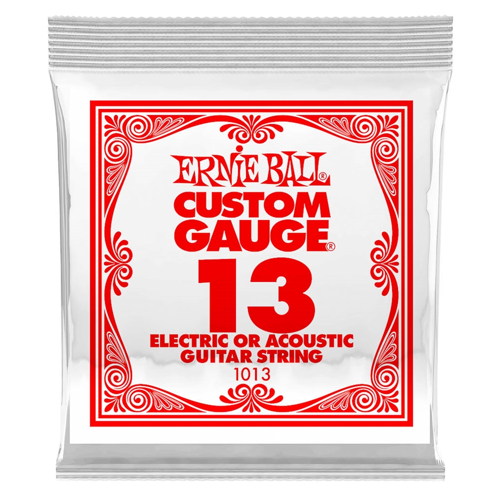 Ernie Ball 1013 .013 Single Guitar String Nickel