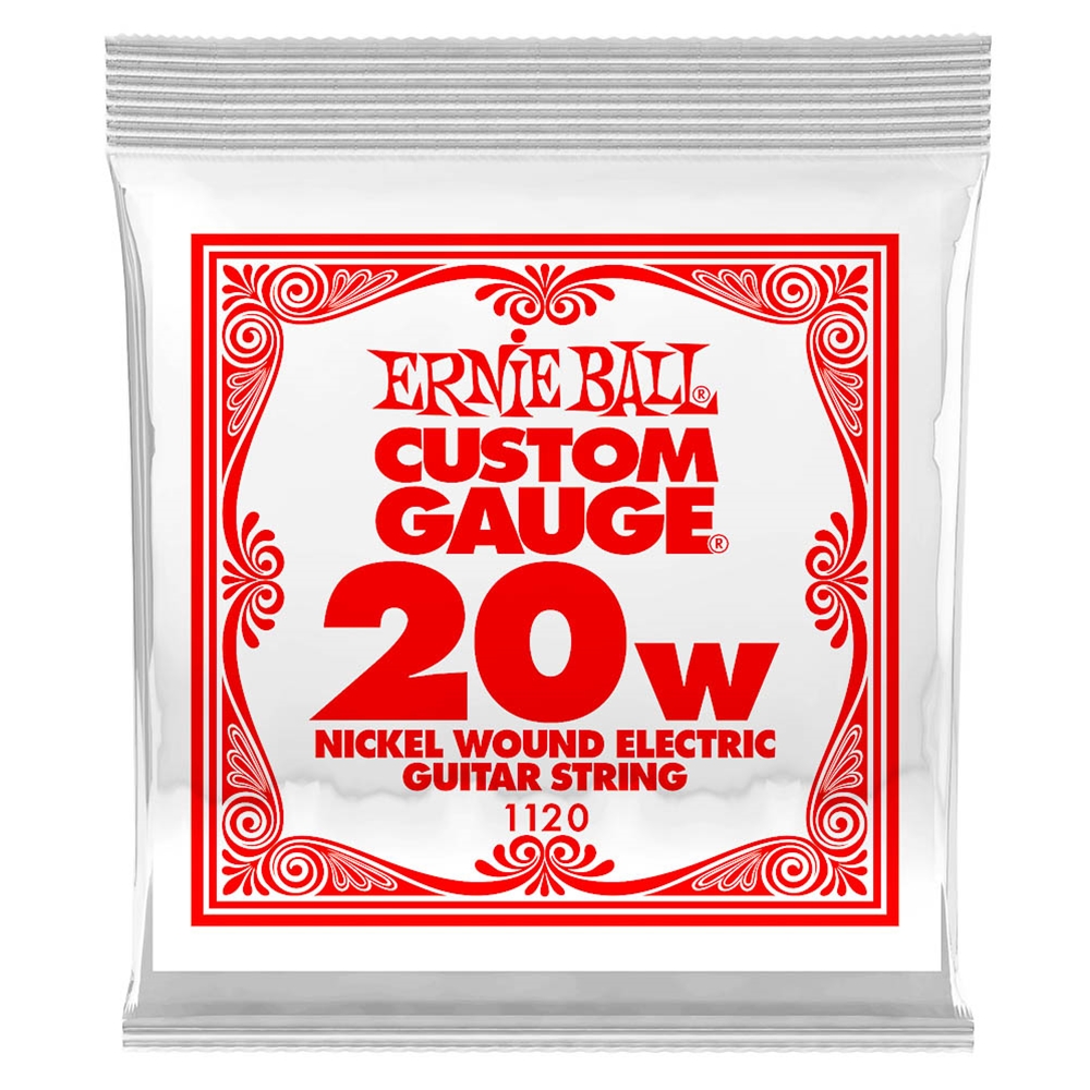 Ernie Ball 1120 .020 W Single Guitar String Nickel