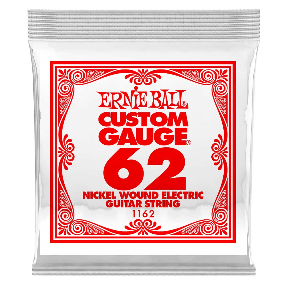 Ernie Ball 1162 .062 W Single Guitar String Nickel