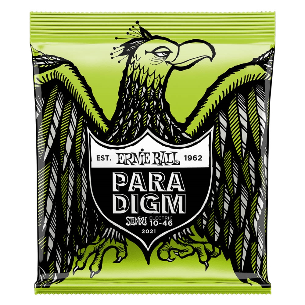 Ernie Ball 2021 Paradigm Regular Slinky Electric Guitar Strings 10-46