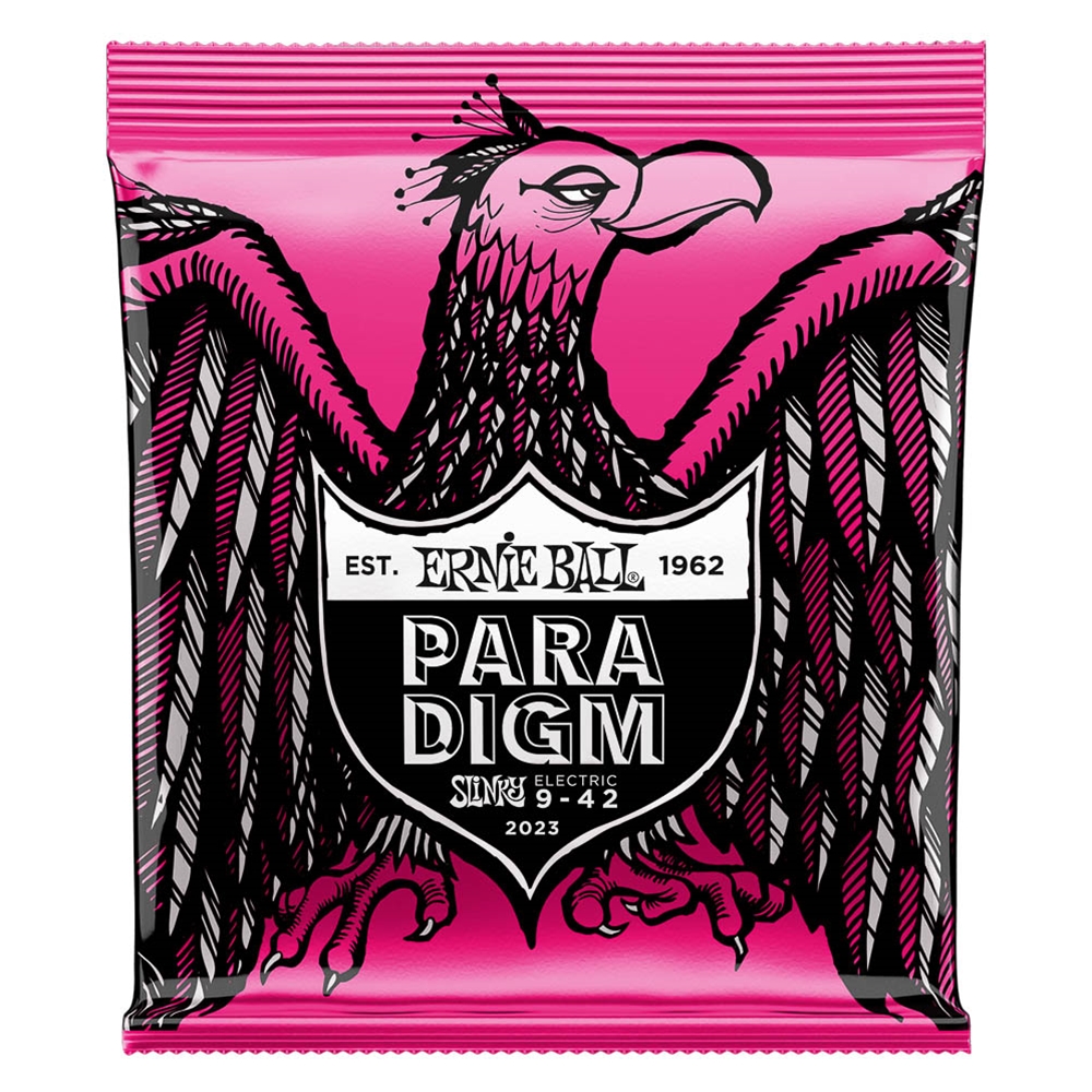 Ernie Ball 2023 Paradigm Super Slinky Electric Guitar Strings 9-42