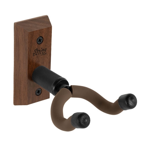 String Swing CC01K-BW Black Walnut  Acoustic/ Electric Guitar Wall Hanger