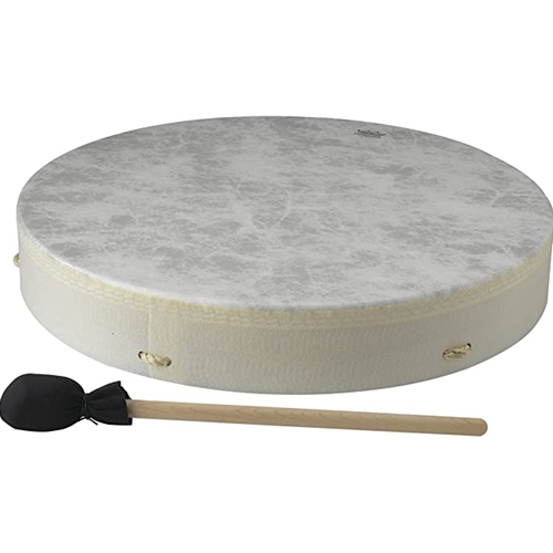 Remo E1-0322-00 Buffalo Drum, 22" Diameter, 3.5" Depth, w/ Mallet