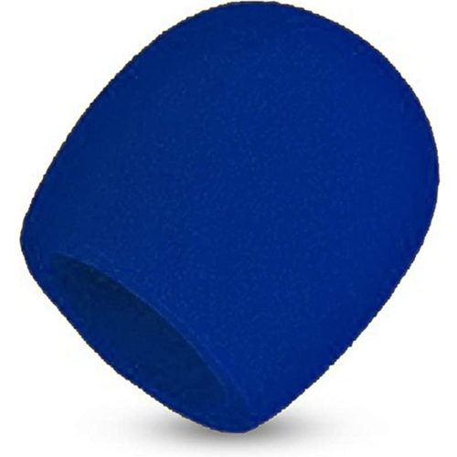Performance Plus WS-1BL Microphone Windscreen, Ball Style Blue