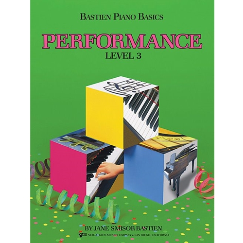 BASTIEN PIANO BASICS PERFORMANCE 3