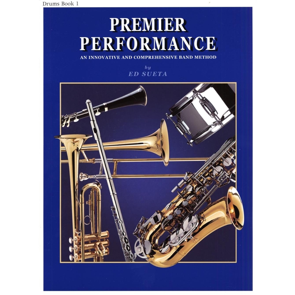 Premier Performance 1 Drum SUETA Book/CD