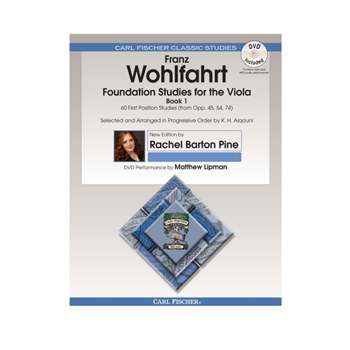 Wohlfahrt Foundation Studies for the Viola, Aiqouni, Book 1/ DVD