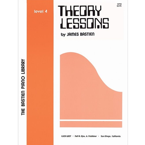 BASTIEN PIANO LIBRARY 4 THEORY LESSONS - MARKDOWN!
