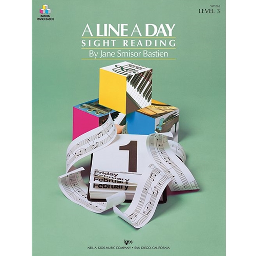 Piano BASICS 3 LINE A DAY SIGHT READING