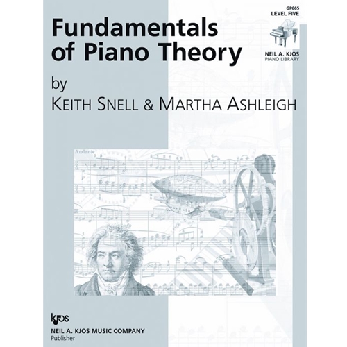 KJOS PIANO LIBRARY FUNDAMENTALS OF PIANO THEORY 5 SNELL ASHL