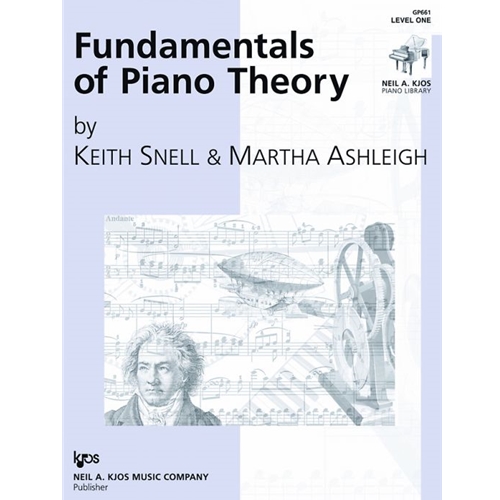 Kjos Piano Library Fundamentals of Piano Theory 1 Snell Ashl