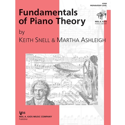 KJOS PIANO LIBRARY FUNDAMENTALS OF PIANO THEORY PREP LEVEL S