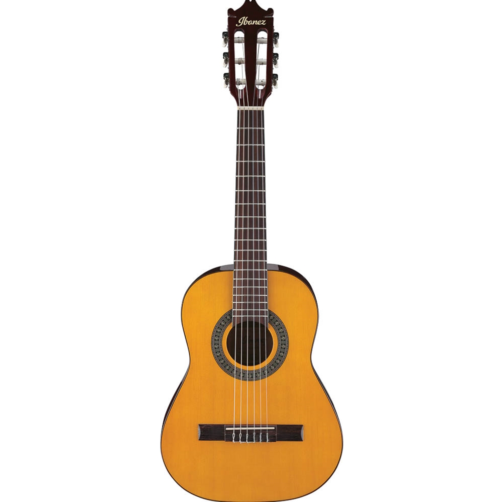 Ibanez GA1 1/2 Classic Acoustic Guitar, Amber High Gloss