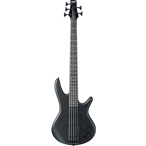 Ibanez GSR205BWK GIO 5-String Electric Bass Guitar, Weathered Black