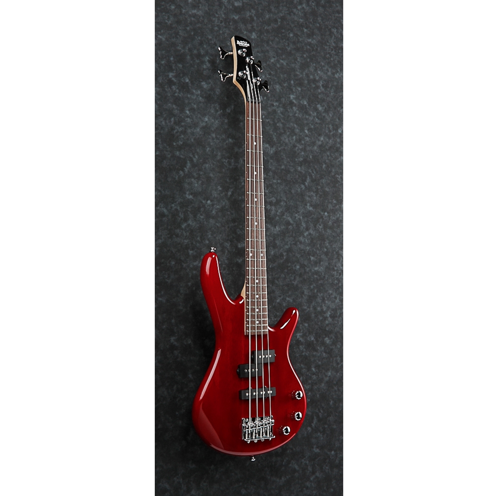 Ibanez GSRM20TR Mikro Electric Bass Guitar - Transparent Red