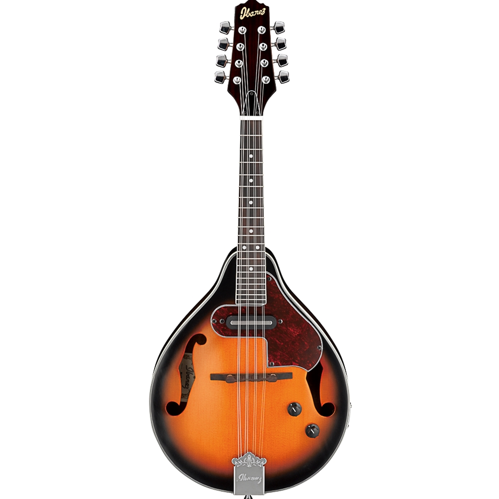 Ibanez M510EBS A Style Acoustic Electric Mandolin Brown Sunburst