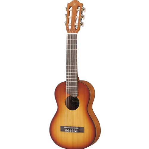 Yamaha GL1TBS Guitalele 6-String Nylon Acoustic Guitar, Tobacco Brown Sunburst w/ Bag