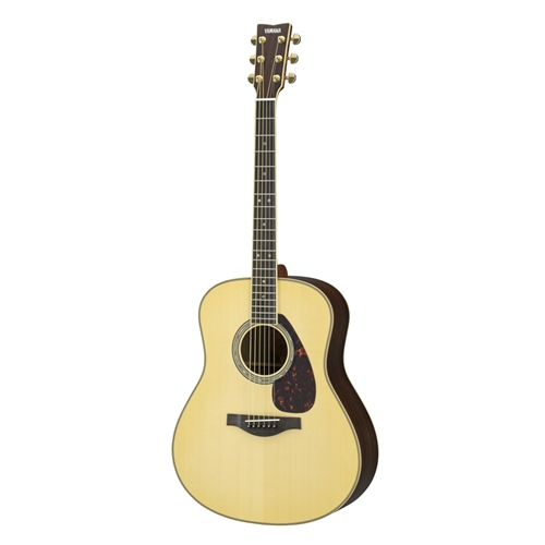 Yamaha LL16HB Acoustic Electric Dreadnought Guitar w/Hard Bag Natural