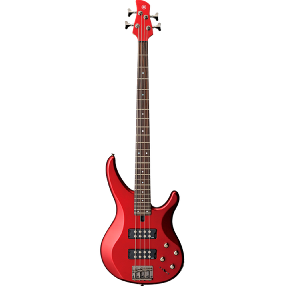 Yamaha TRBX304CAR 4-String Electric Bass, Candy Apple Red