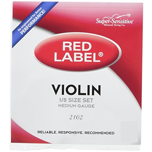 Super Sensitive 12102 String, Violin Ss 1/8 Set