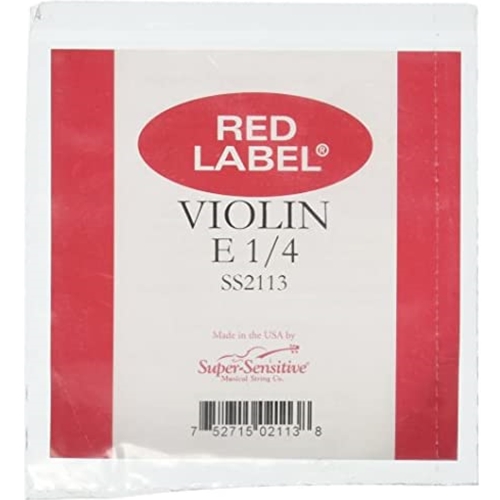 Super Sensitive 12113 Single String, Violin 1/4 E