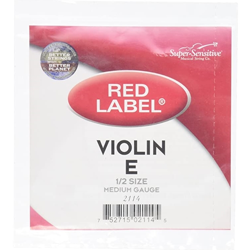 Super Sensitive 12114 Single String, Violin 1/2 E