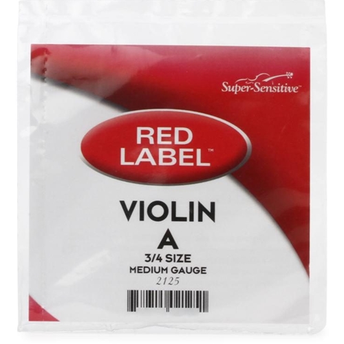 Super Sensitive 12125 Single String, Violin 3/4 A
