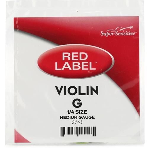 Super Sensitive 12143 String, Violin Ss 1/4 G