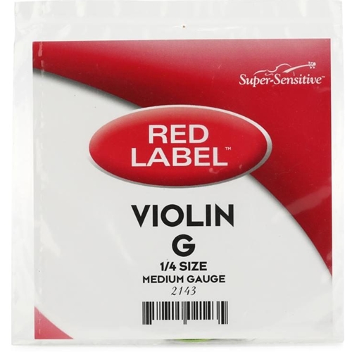 Super Sensitive 12143 Single String, Violin 1/4 G