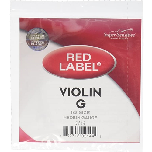 Super Sensitive 12144 Single String, Violin 1/2 G
