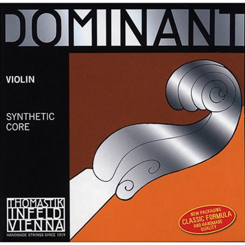 Thomastik 129MS 4/4 Dominant Violin E Plain Steel Loop End