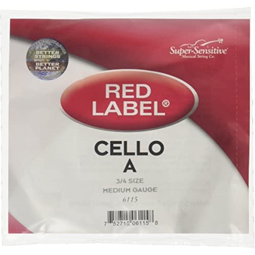 Super Sensitive 16115 Single String, Cello 3/4 A