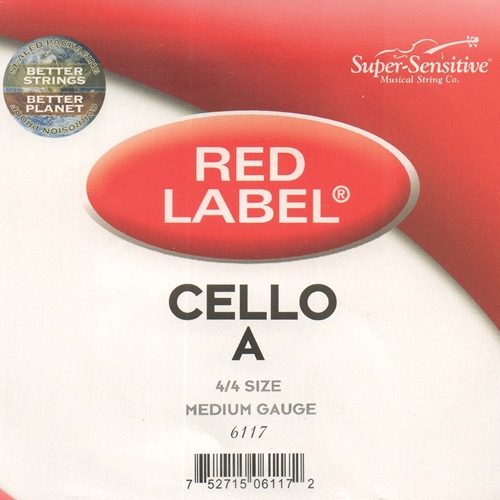 Super Sensitive 16117 String, Cello 4/4 A Ssen