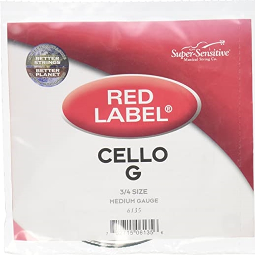 Super Sensitive 16135 Single String, Cello 3/4 G